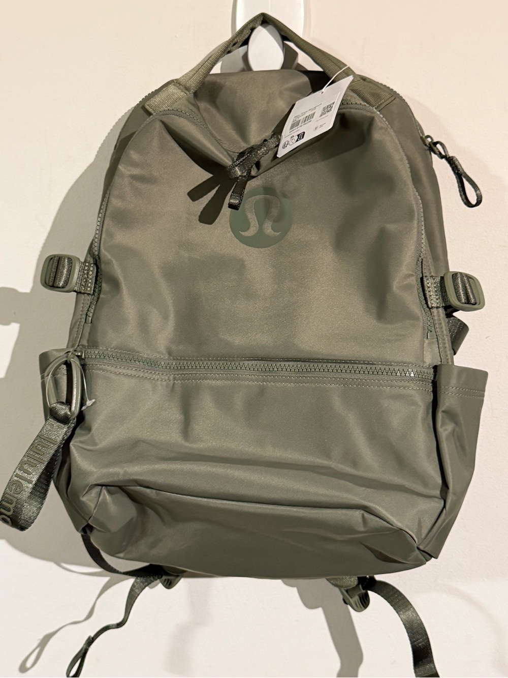 lululemon athletica Men's Olive Green new crew Backpack